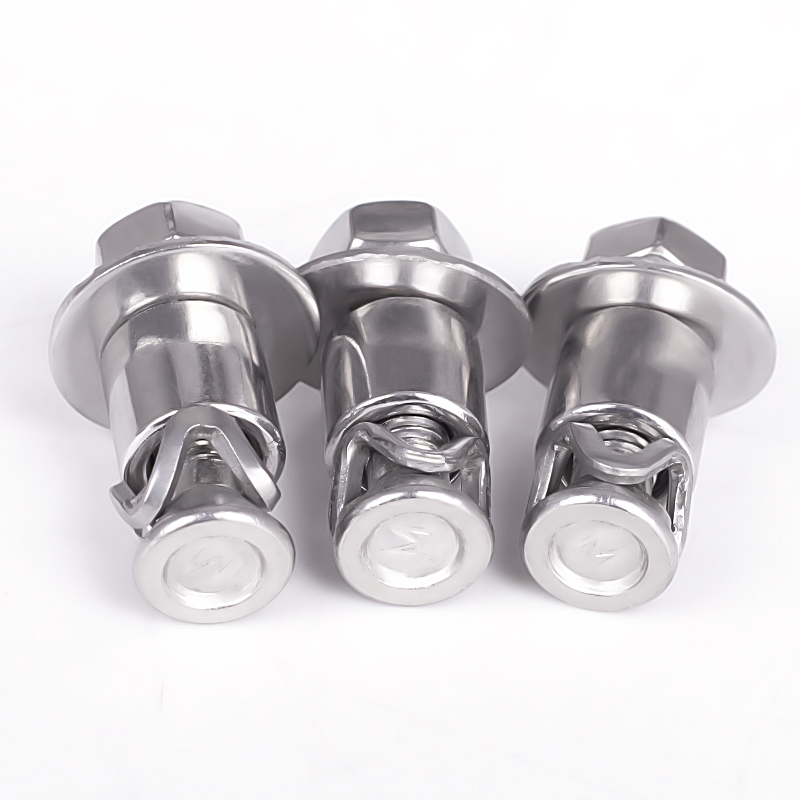 Анкер подрезной нержавеющий полированный