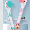 USB Rechargeable Waterproof Back Shower Silicone Dry Scrubber Set Exfoliating Skin Care Electric Body Bath Brush