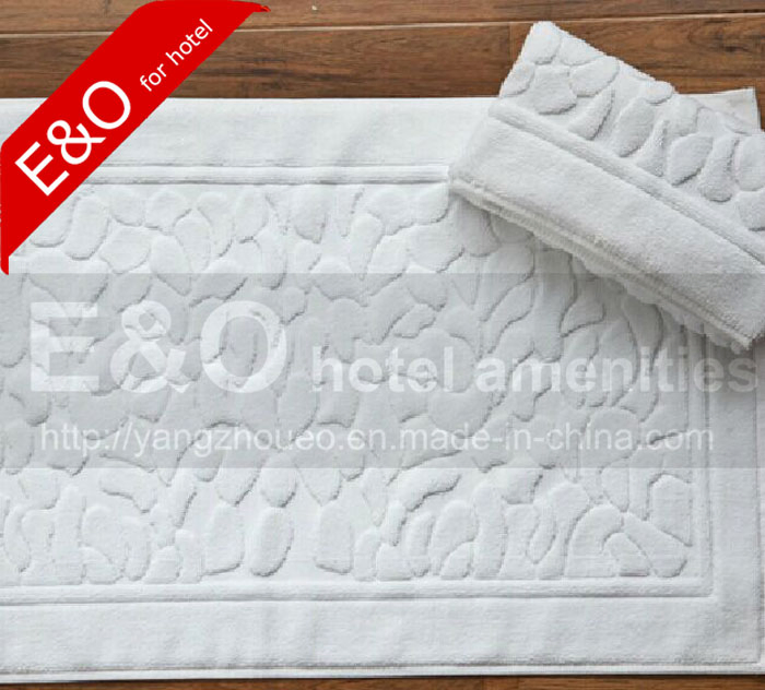 Plain Dyed Elegant 100% Cotton Bath Hotel Towel Floor Mat