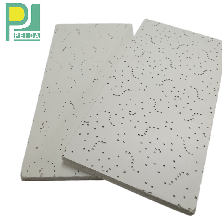 Acoustic 60X60 Clean Room Mineral Fiber False Ceiling Board
