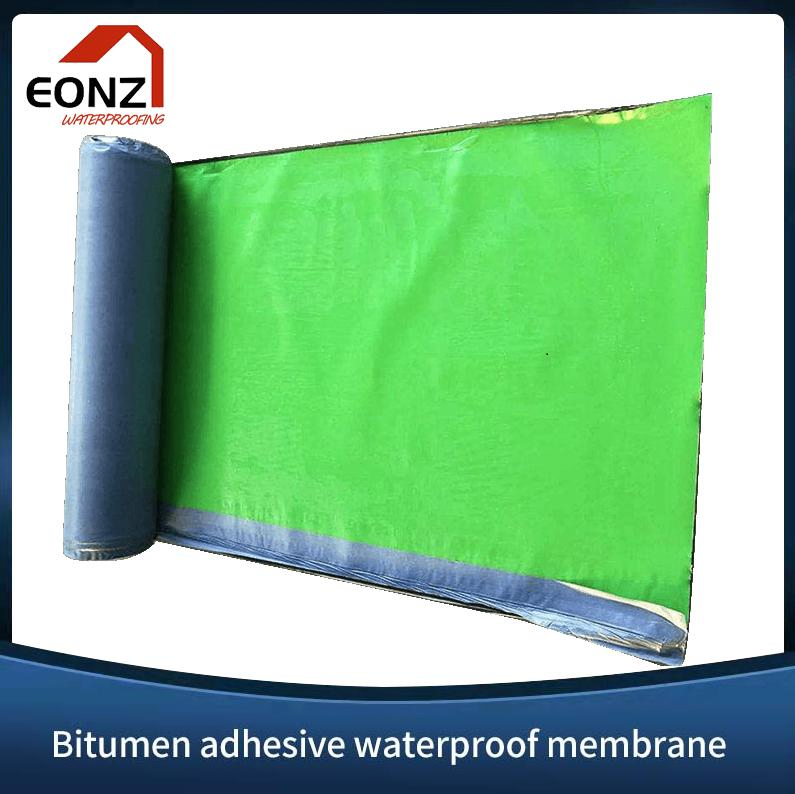 Self Adhesive Bitumen Waterproofing Membrane with Aluminum Film