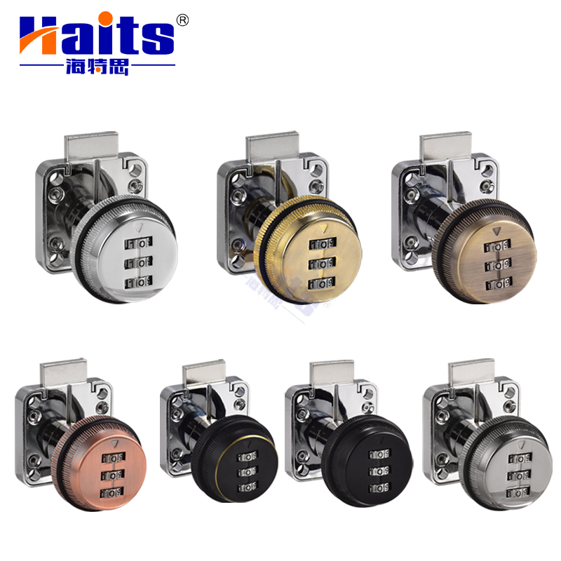 Furniture Accessories Keyless Cabinet Lock Combination Cam Lock Factory