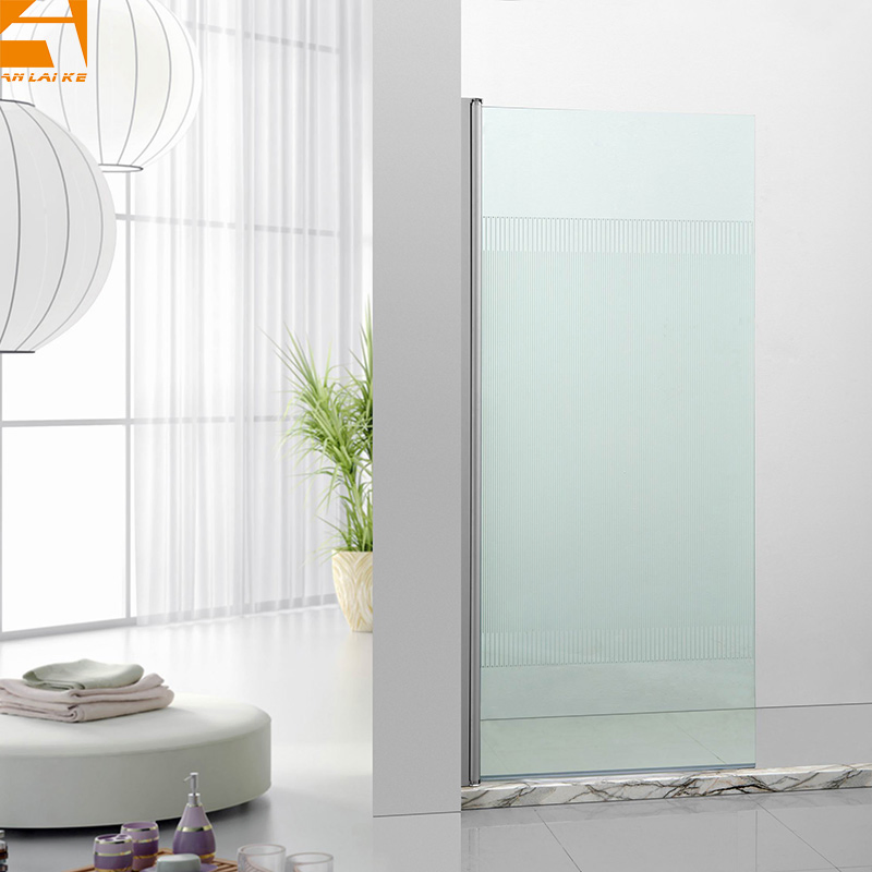 Frameless Glass Shower Screen with Swing Door (KF-2302D)