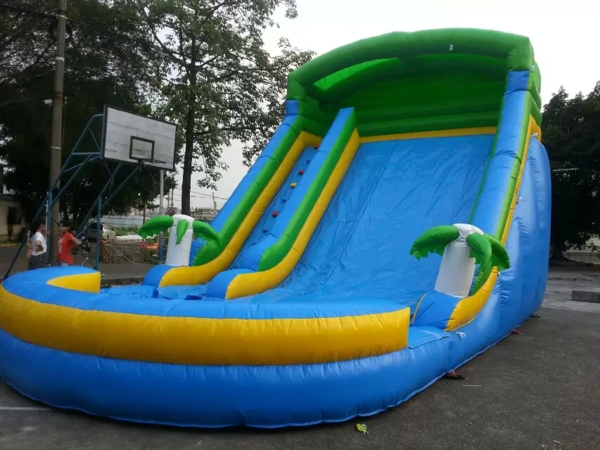 2024 New Most Popular Outdoor Inflatable Pool Slide