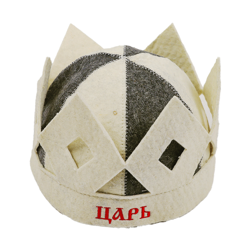 Factory Direct Custom Wool Sauna Hat 100% Wool for Daily Outdoor Use