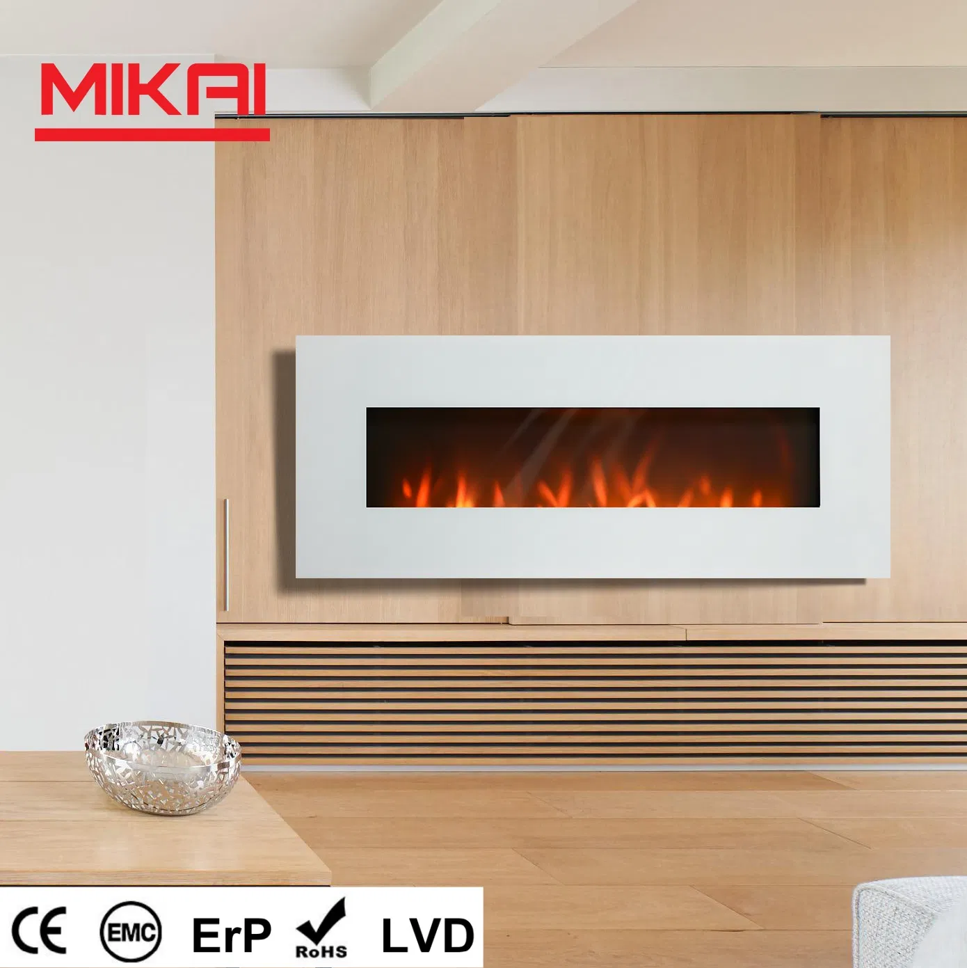 High-Performance Suitable for Home Decoration Wall Mounted Electric Fireplaces