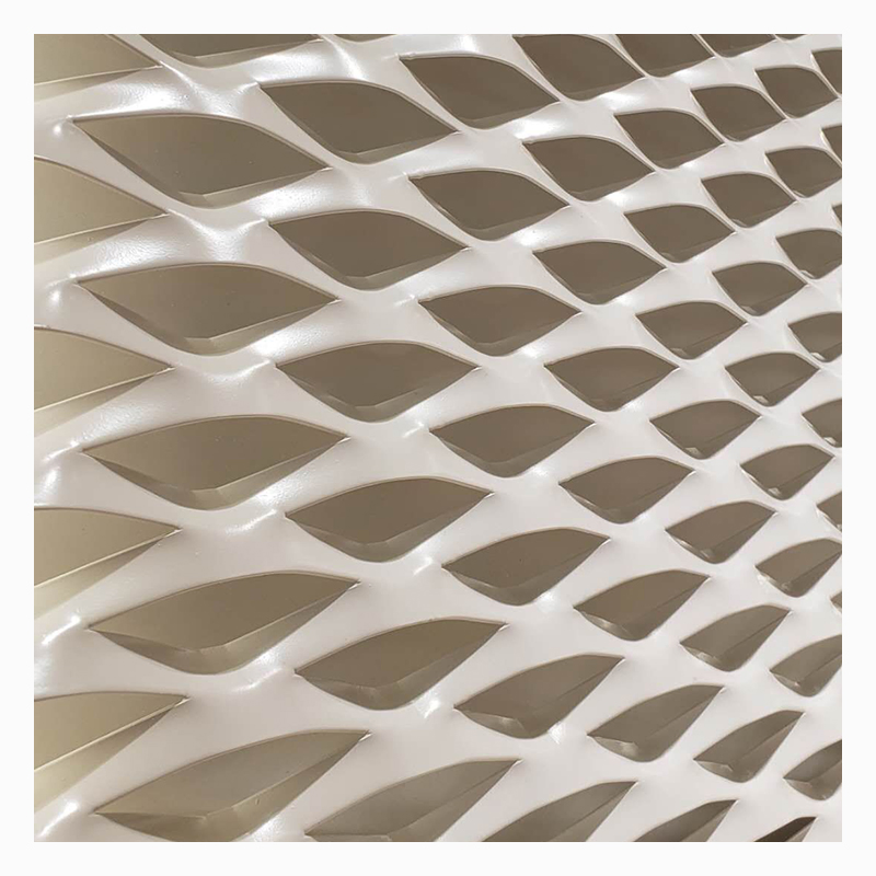 Aluminum Expanded Sheet Metal Ceiling Panel Curtain Wall