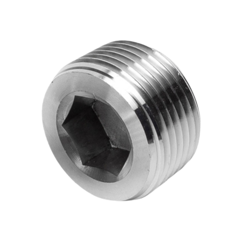 Customizable Production Stainless Steel Thread Hexagonal Plug