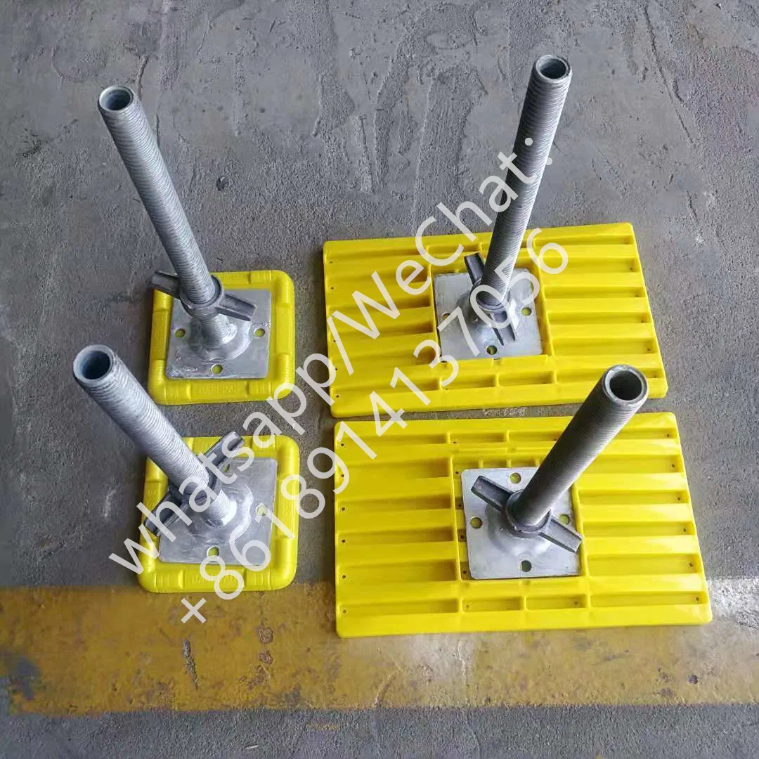 Scaffolding Base Plate Sole Pad for Protection Ground