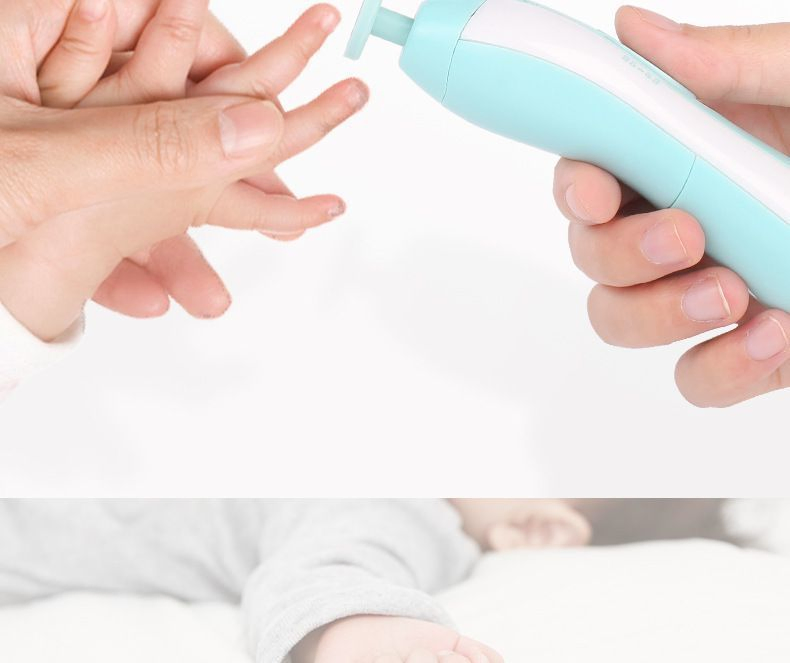 Electric Baby Nail File Grinder Clipper Care Manicure Set Polisher Trimmers for Babies Adult Nail Manicure Kit