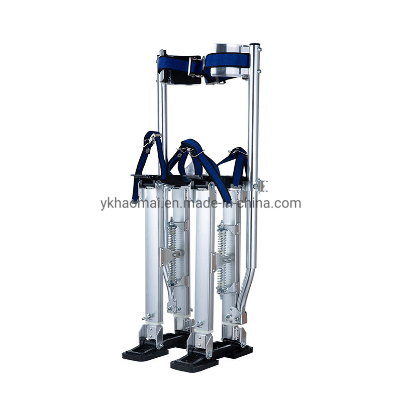 15" - 23" Aluminum Drywall Stilts Height Adjustable Lifts Tool Construction Tool for Sheetrock Painting Painter Taping
