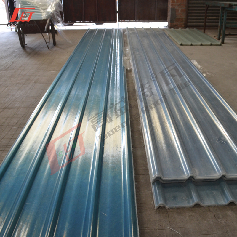 High Quality Transparent Fiber Glass Corrugated Plastic FRP Roofing Sheets