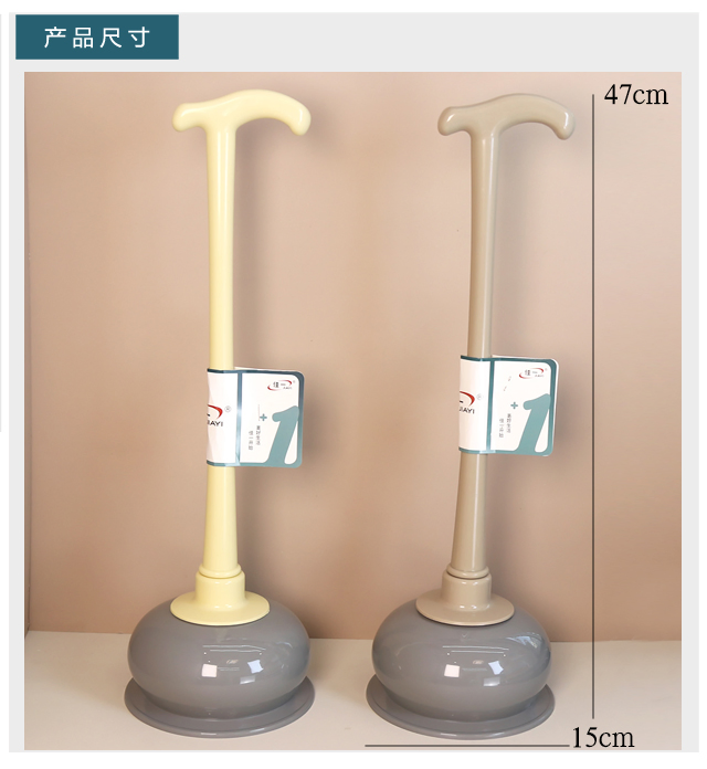 Rubber Toilet Plungers for Bathroom Heavy Duty Force Rubber Cup Plunger for Toilet Cleaning