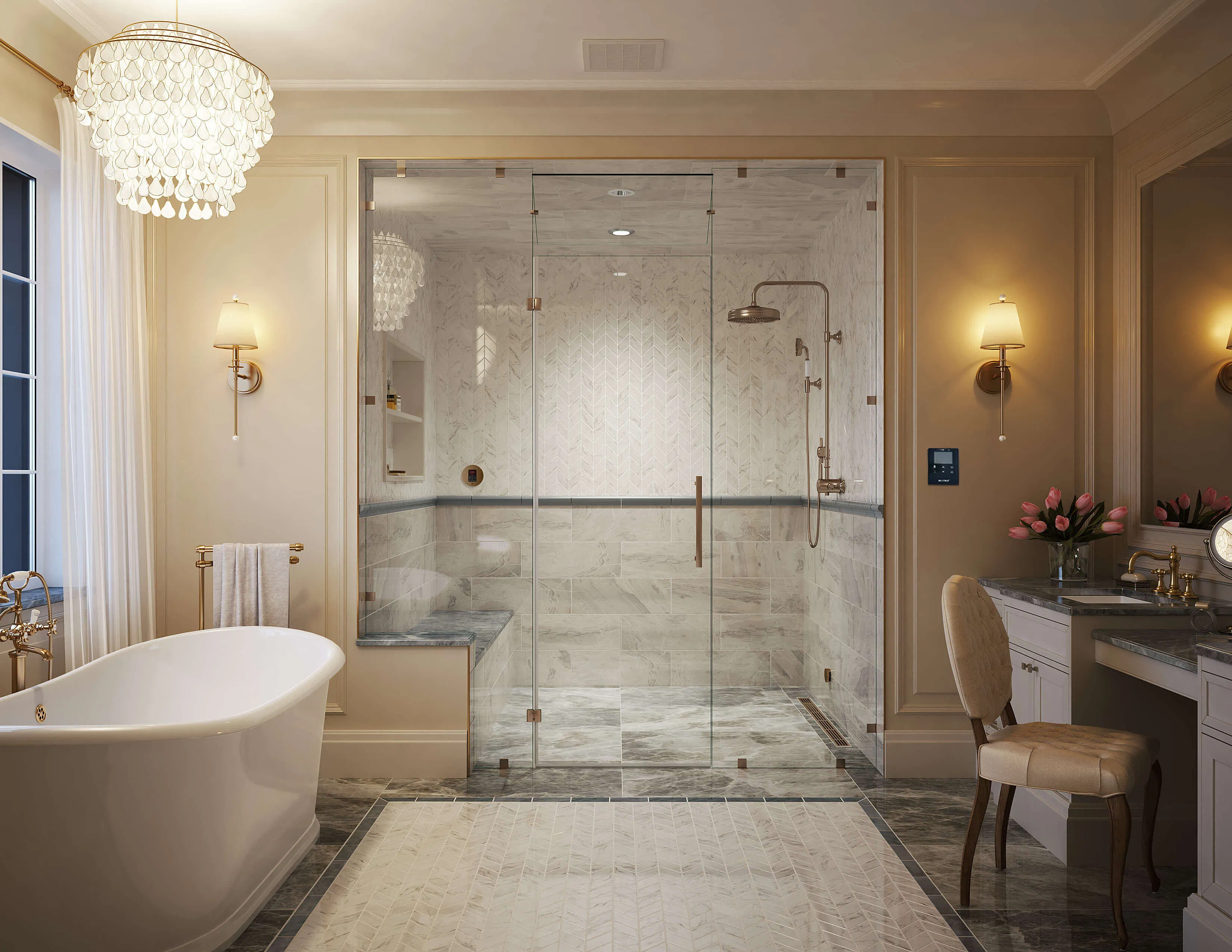 Портативный парогенератор для сауны и SPA, 9 кВт