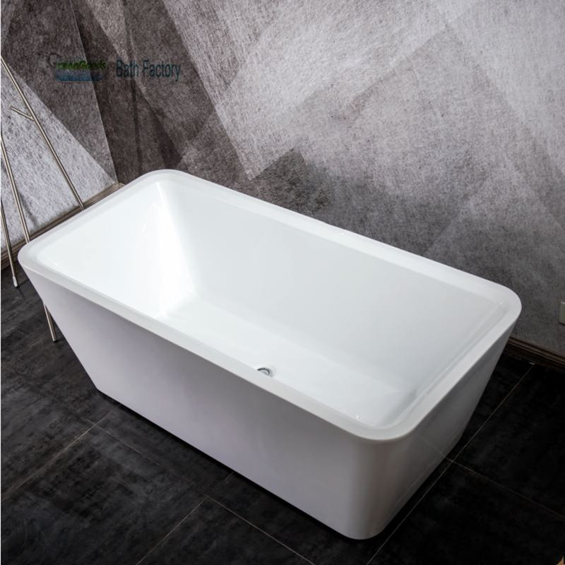 Переносная пластиковая ванна для взрослых с напольным смесителем