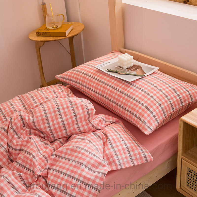 Dorm Twill Bed Linen, China Supply Bed Linen Satin, Polycotton 50/50 110X90, Brush Microfiber Sheets