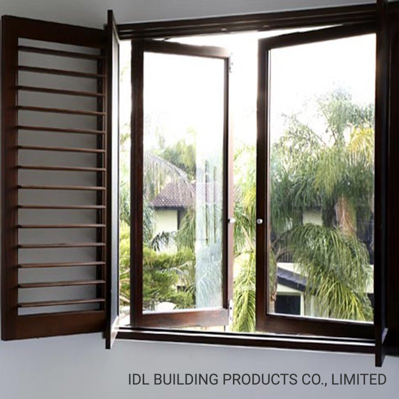Double Glazing UPVC Window PVC Sliding Windows Soundproof Low-E Glass Casement Window