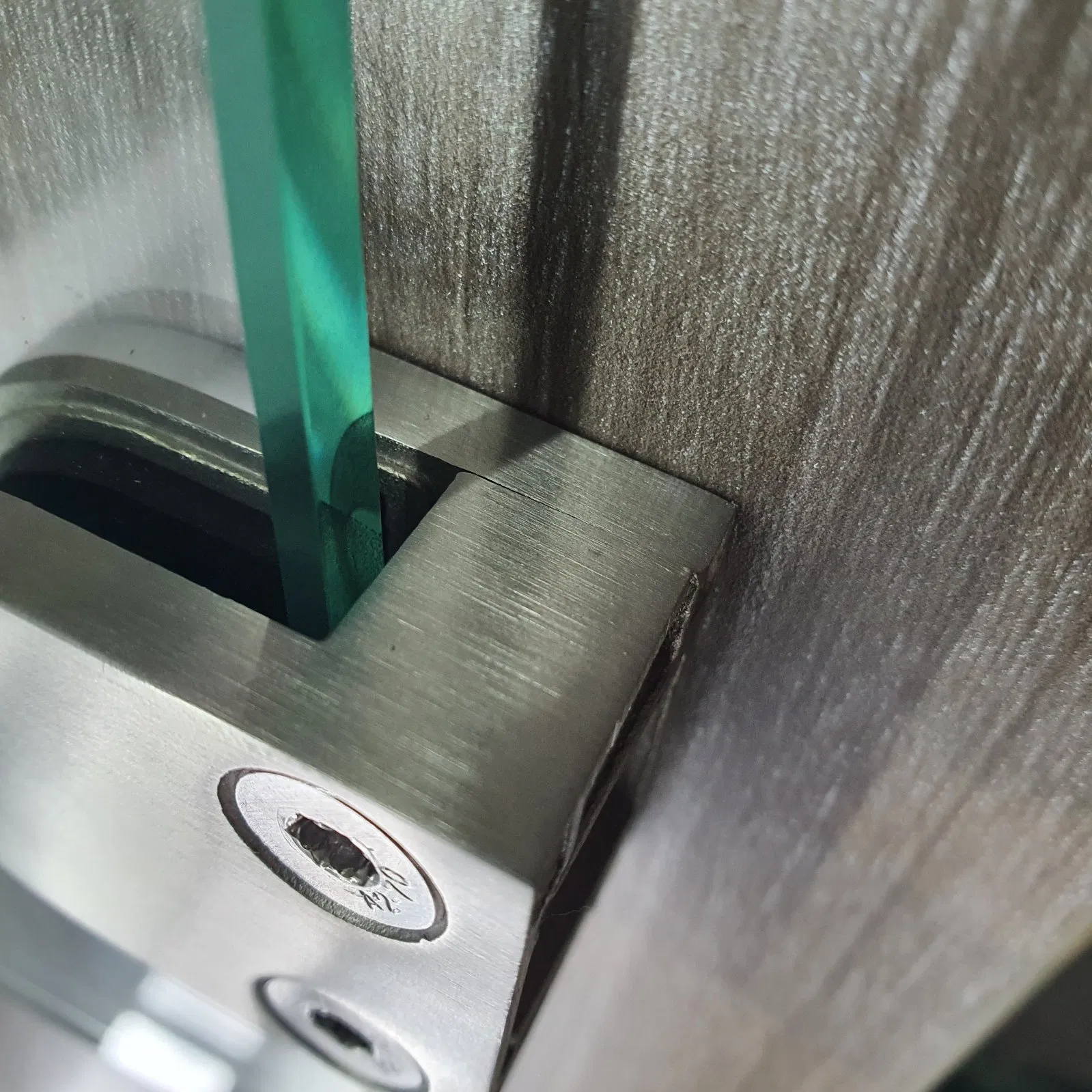 Stainless Steel Clamp Outdoor Stair Glass Balustrade Brackets Glass Clamp for Railing