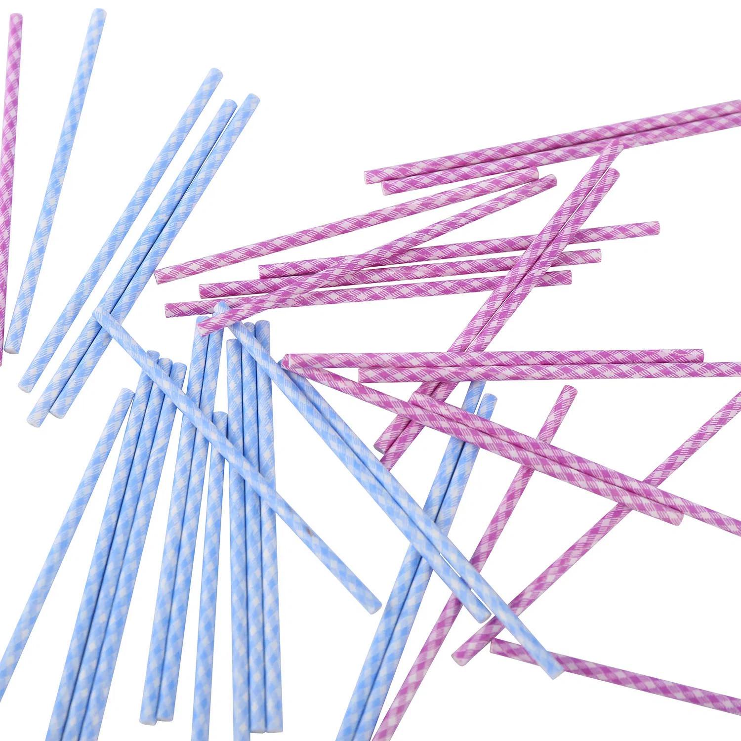 Multi Colour Printed Pattern Paper Sticks for Cotton Swabs 2.45*73mm