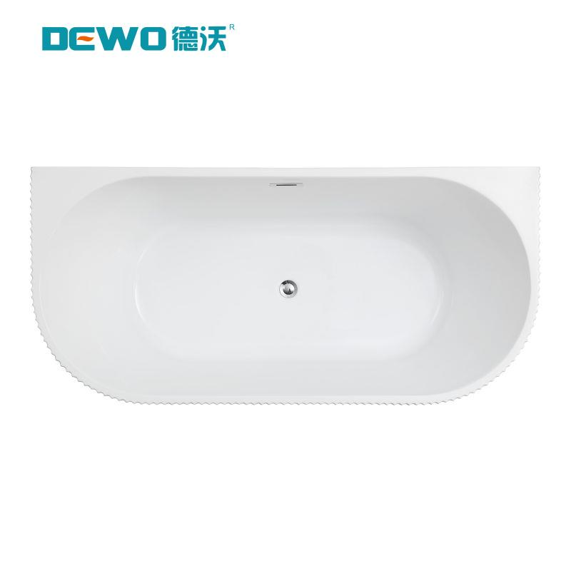 Stylish Multiple Specifications Personal Acrylic Freestanding Hot Tub Soaking for Hotel&Homestay