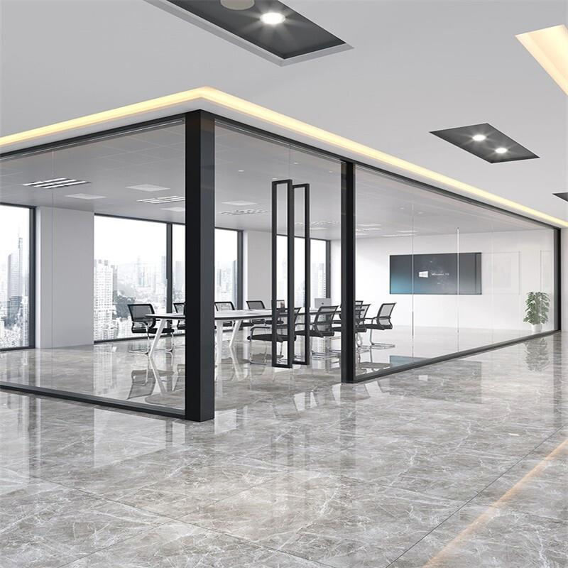 Office Partition with Single or Double Glasses