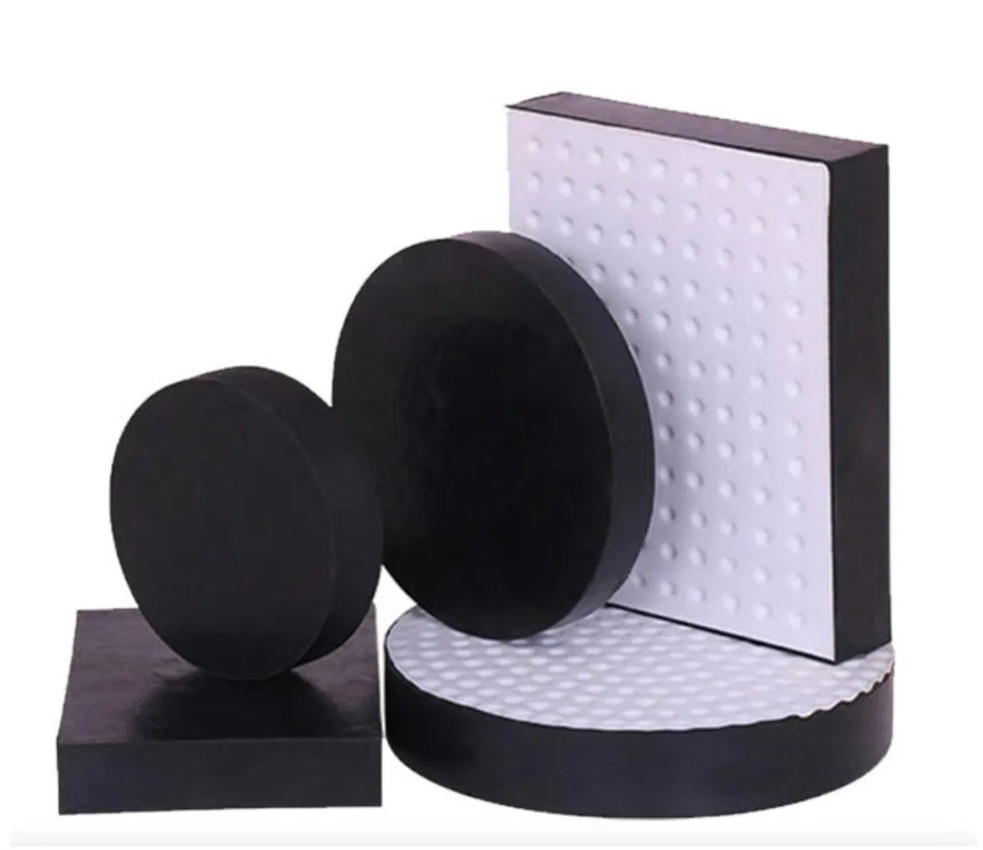 Laminated Natural Rubber Bridge Bearing Building Elastomeric Bearing Pad