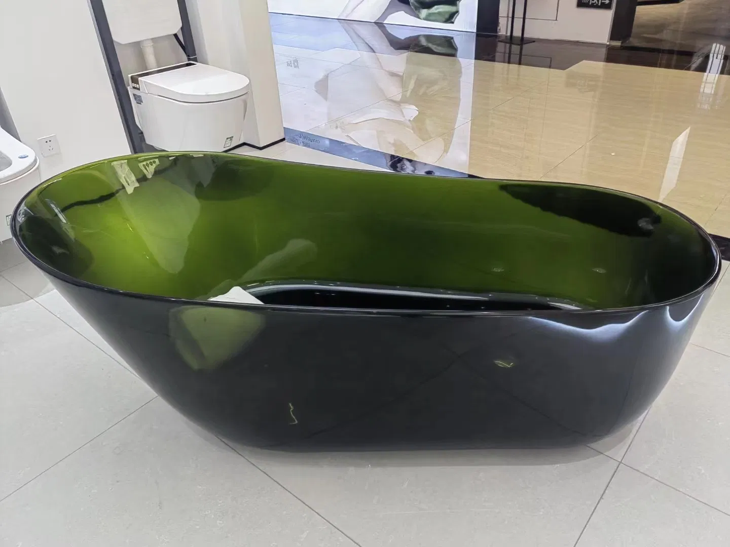 Transparent Acrylic Freestanding Bath Tubs for Bathroom