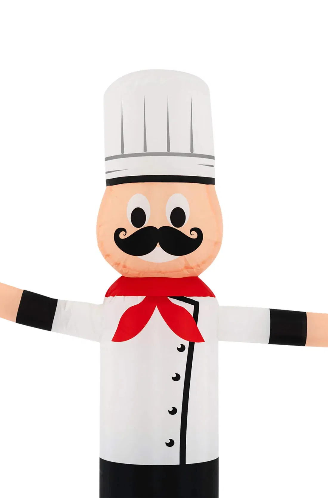 Inflatable Chef Air Dancer for Restaurant Advertising, Custom Inflatable Waving Hand Chef