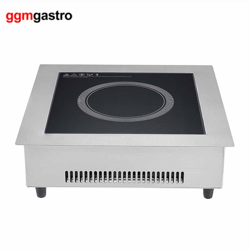 Original Ggm Gastro 2200W Blue Lighting Electrical Induction Cooker with CE IDS2