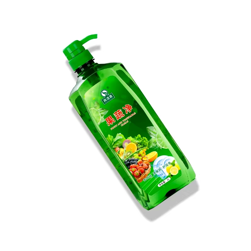 Gentle Yet Effective Fruit and Vegetable Cleaner for Dishes