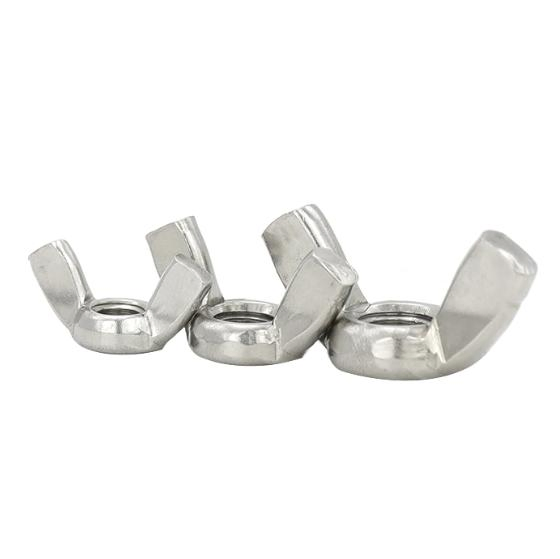 Гайка-бабочка DIN314 из латуни и меди