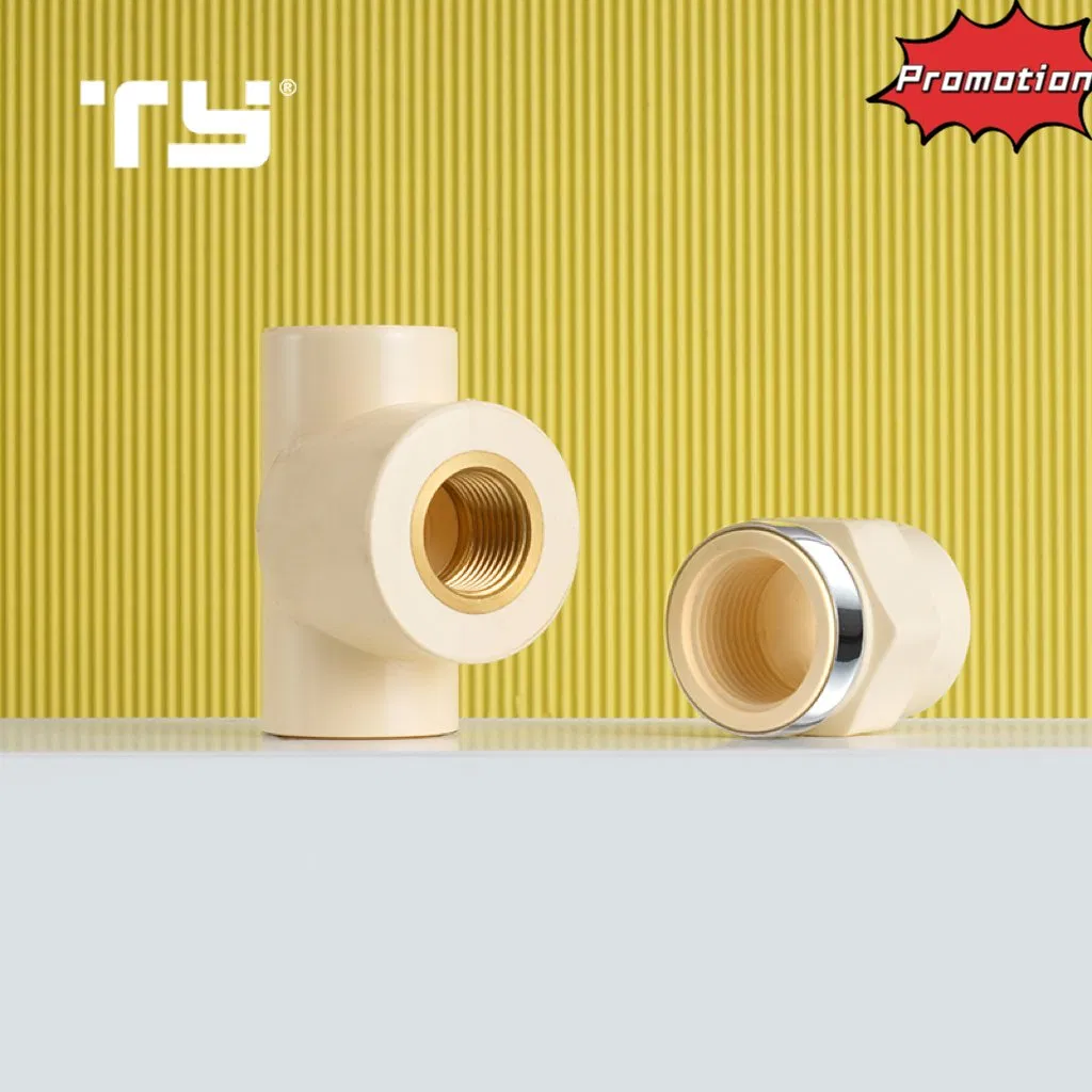 CPVC/PVC/PPR Pn25 DIN 8079/8080 Standard Pipe Fitting Elbow Couping Socket Union Male Female Adapter for Supply Water