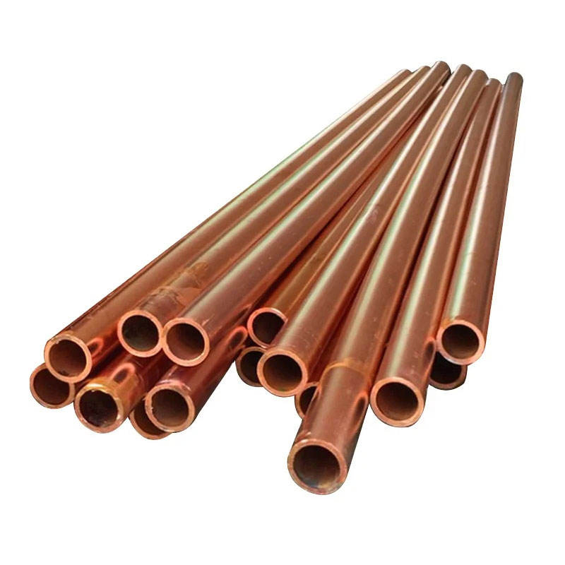C101 Rigid Cold Drawn Seamless Straight Pure Copper Heat Tube Copper Bare Tube