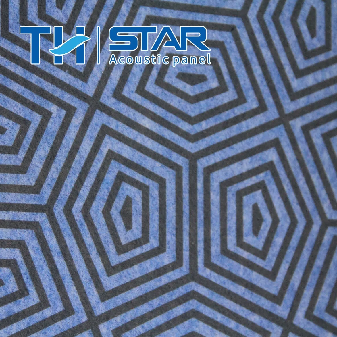 Polyester Fiber Acoustic Panel Sound Insulation Decorative Wall Tile Polyester Fiber Sound-Absorbing Board