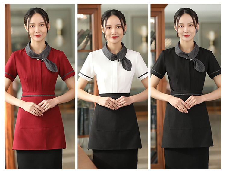 Csjd-015#Rabbit Collar Waiter Work Clothes Apron
