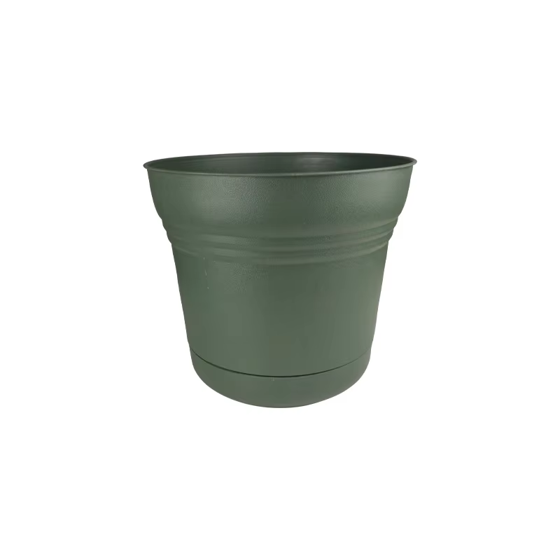 Горшки цветочные пластиковые декоративные