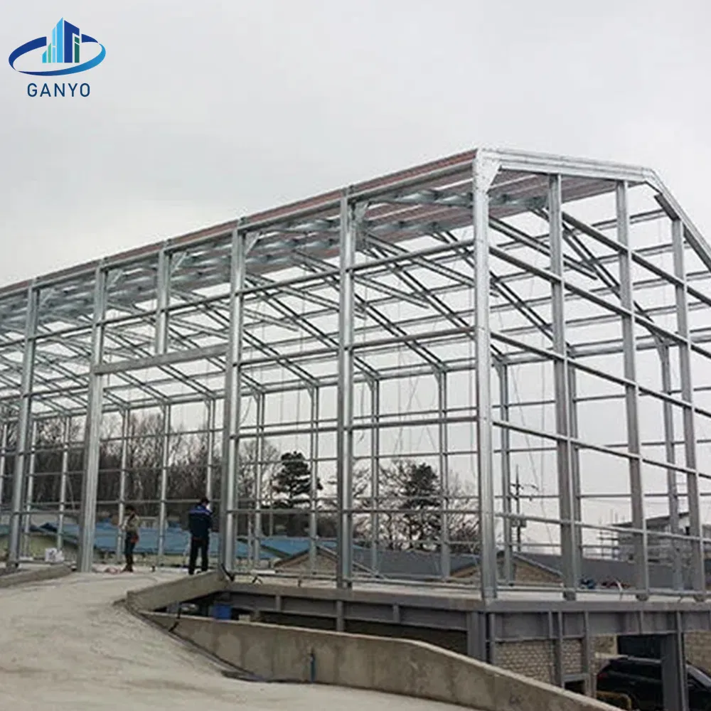 Metal Building Workshop with Living Quarters Steel Truss Steel Arch Portal Frame Metal Max Steel Shop Buildings with Free Design