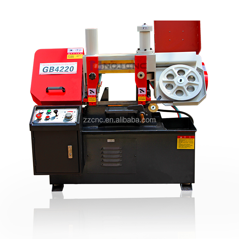 Станок ленточнопильный горизонтальный гидравлический по металлу GB4220