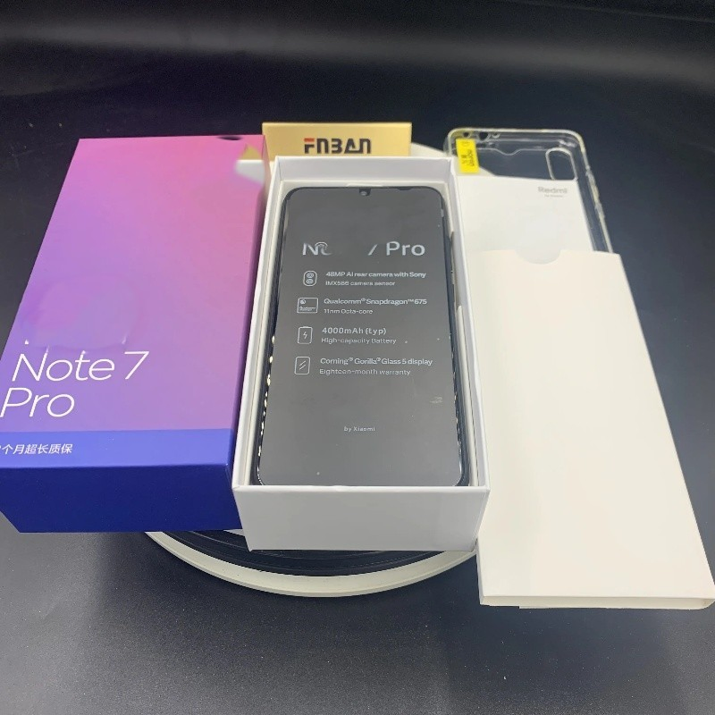 Low Price Original Used Mobile Phone for Note 7 PRO Cheap Samrtphones Mobile Phone Second-Hand Phone Smart Phone