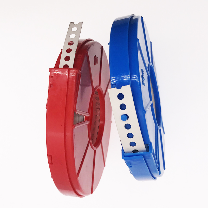 17mm Width of SS304 Galvanized Steel Zinc Plated Carbon Steel PVC Dipping Plastic 10m Waved Banding