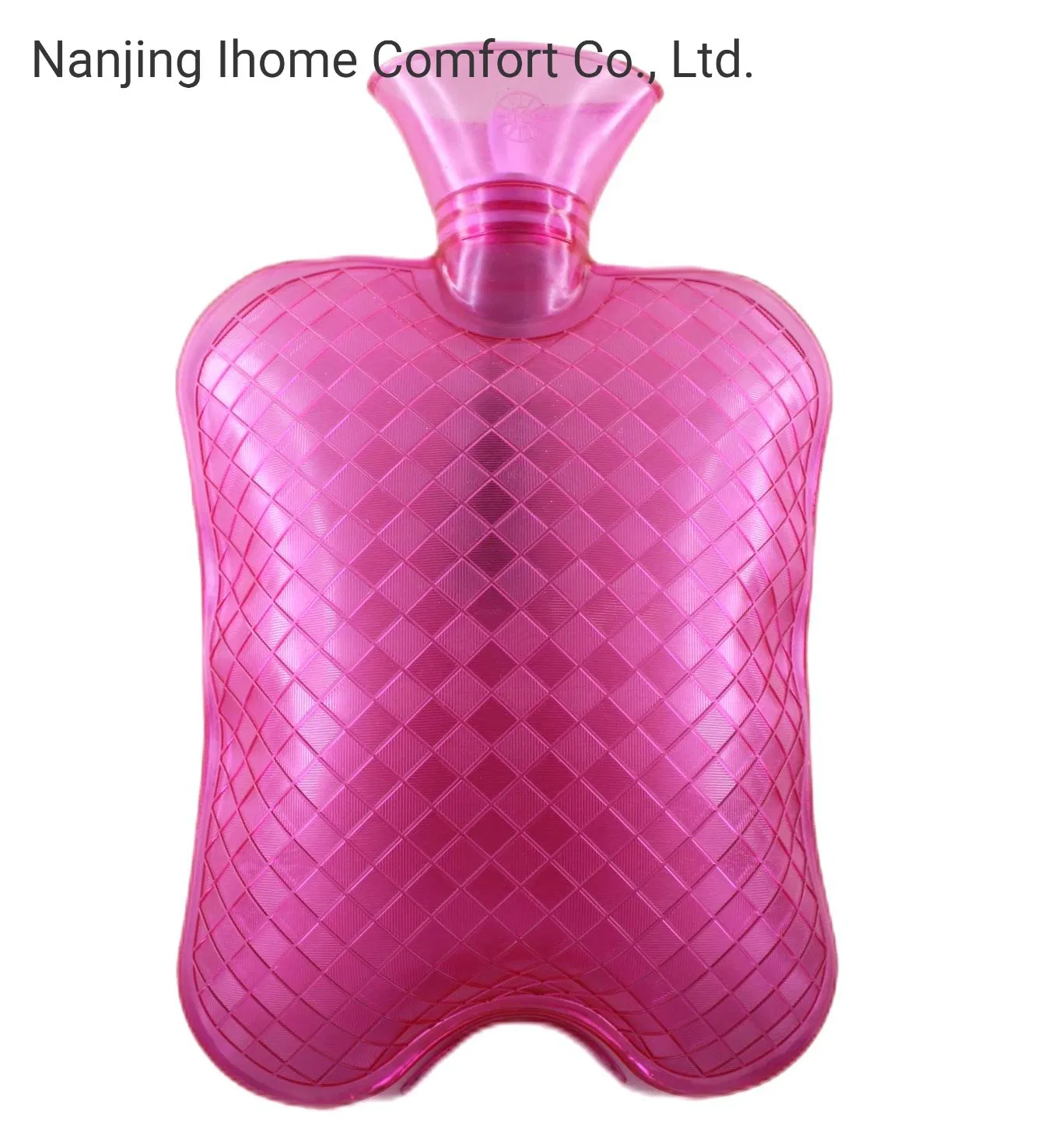 Removable Cute Water-Filling PVC Hot Water Bottle Bag with Cover for Pain Relief and Gift