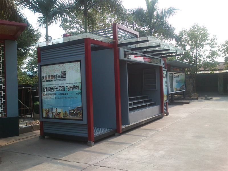 Assemble Simple Street Mobile Advertising Outdoor Food Kiosk