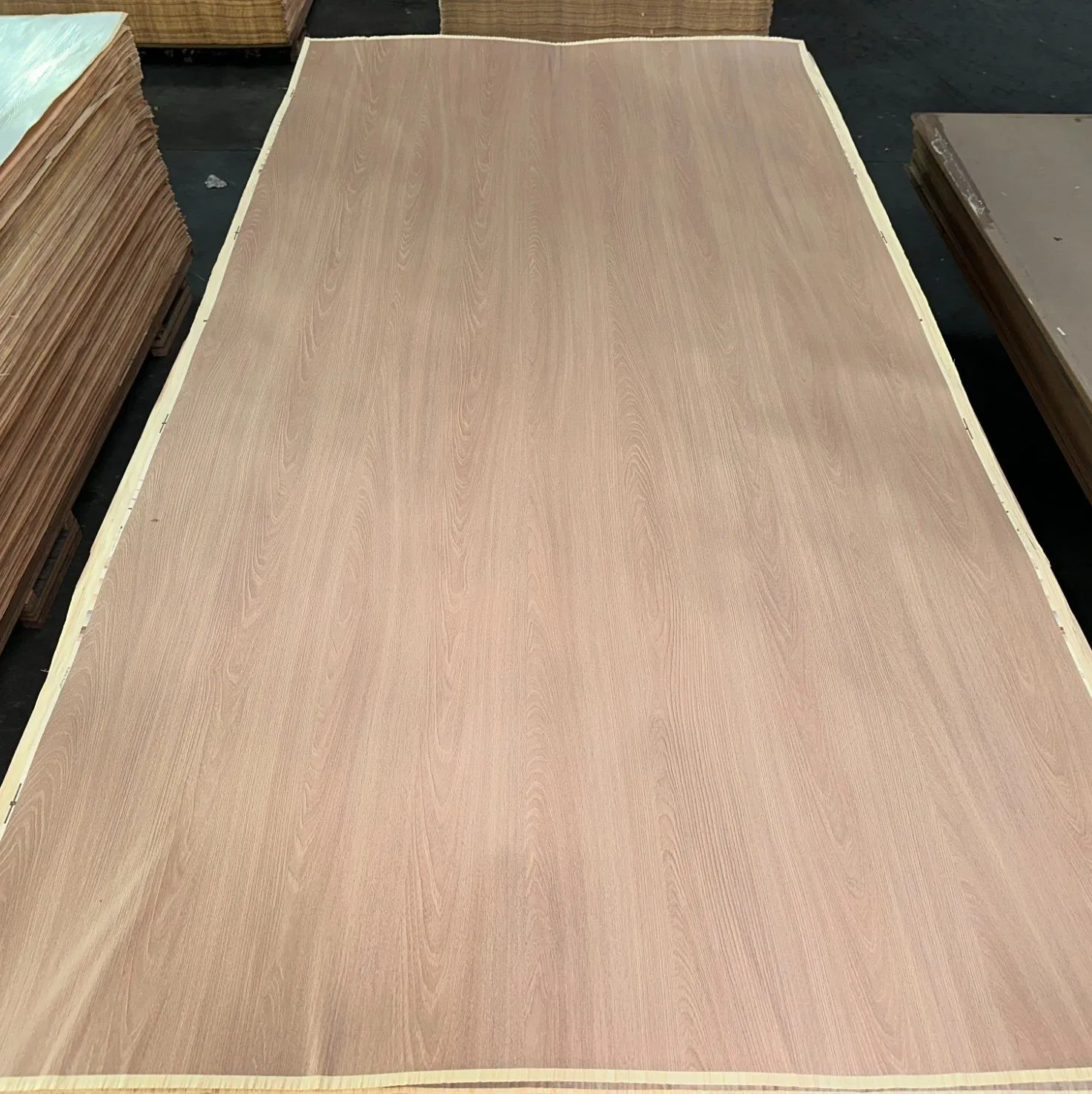 High Quality Synchronous Decorative Melamine Faced Engineered Veneer
