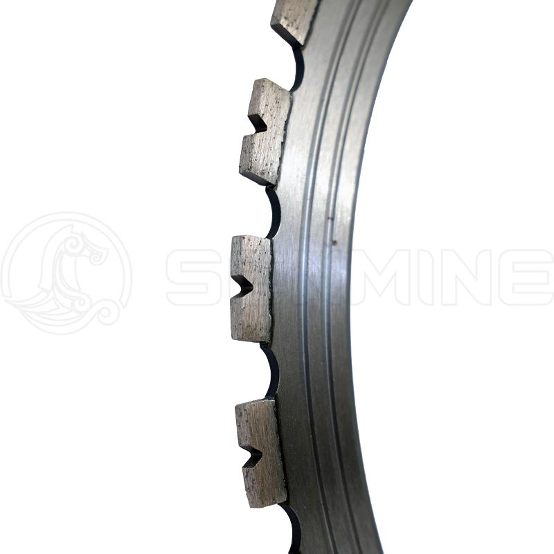 Rock Ring Saw R16 K7000 Ring Saw Blade for Concreate Ring Saw Blade Machine