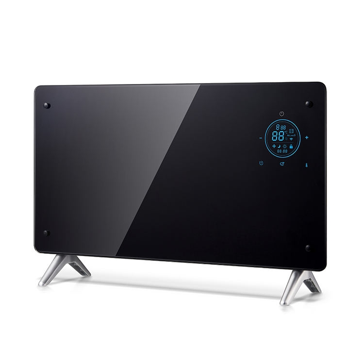 2000W Touch Screen Electric Wall Mounted Glass Panel Convector Heater/Electrical Heater/Fan Heater