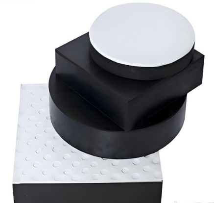 Laminated Bridge Seismic Isolation Rubber Bearing Rubber Vibration Damper EPDM Bridge Building Support Bridge Support Pad