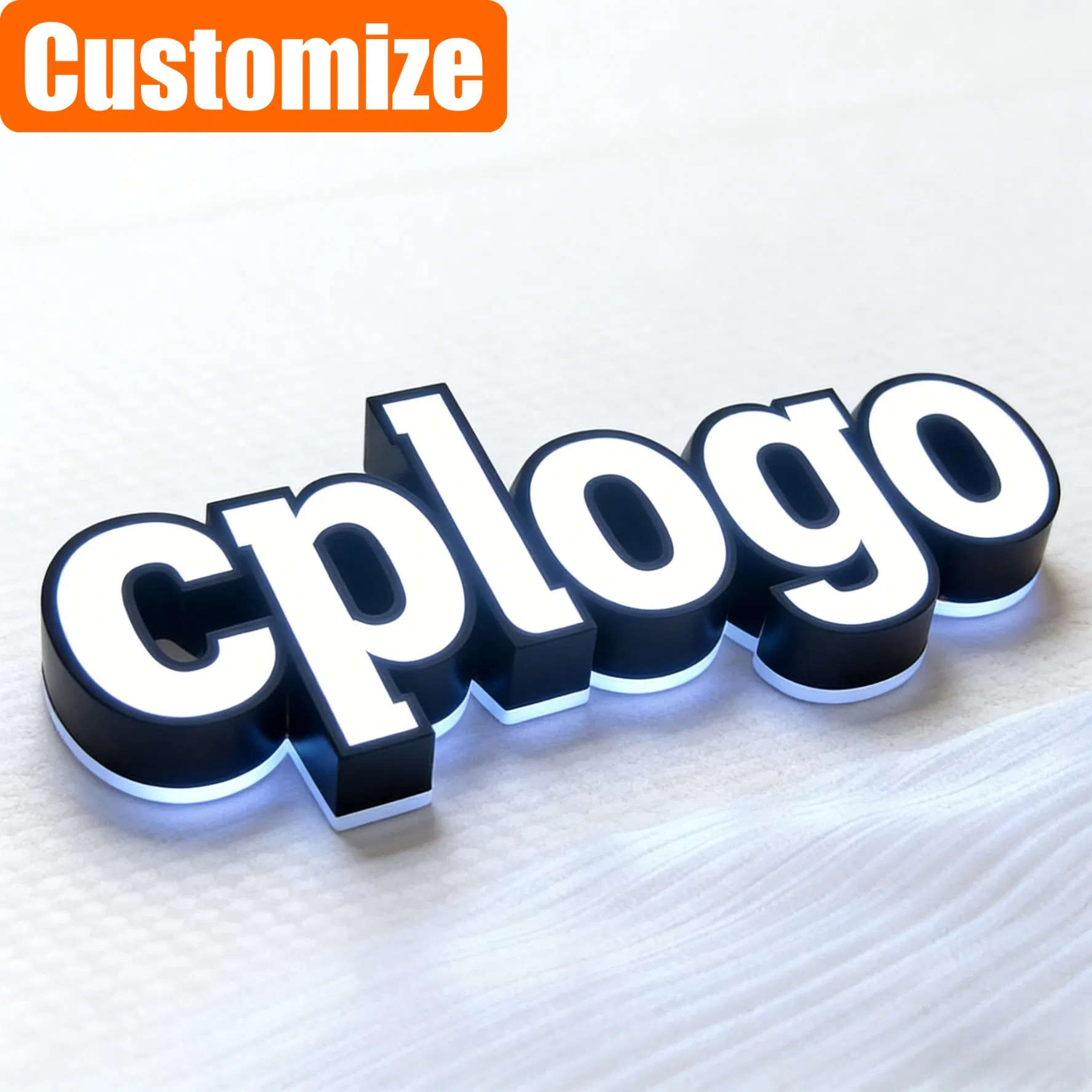 Customized 3D LED Building Frontlit Signage Signs Business Front Sign Store Sign