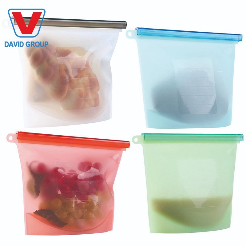 Reusable Silicone Food Storage Bags
