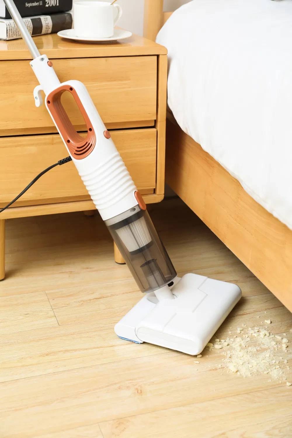 Powerful Corded Stick Vacuum with Large Dust Holding Capacity