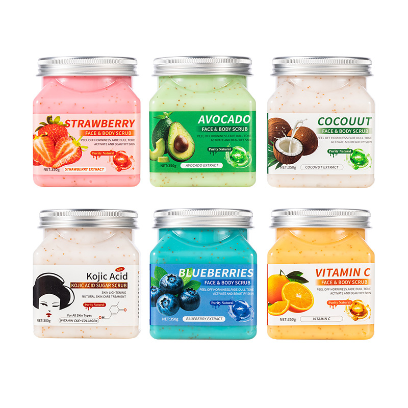 Shea Sugar Hypoallergenic Aloe Vera Face Scrub Ultra Hydrating and Exfoliating Scrub for Nourishing Essential Body Care
